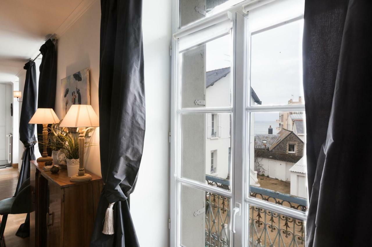 Sweet Home Paramé Saint Malo Petite vue mer Exterior foto